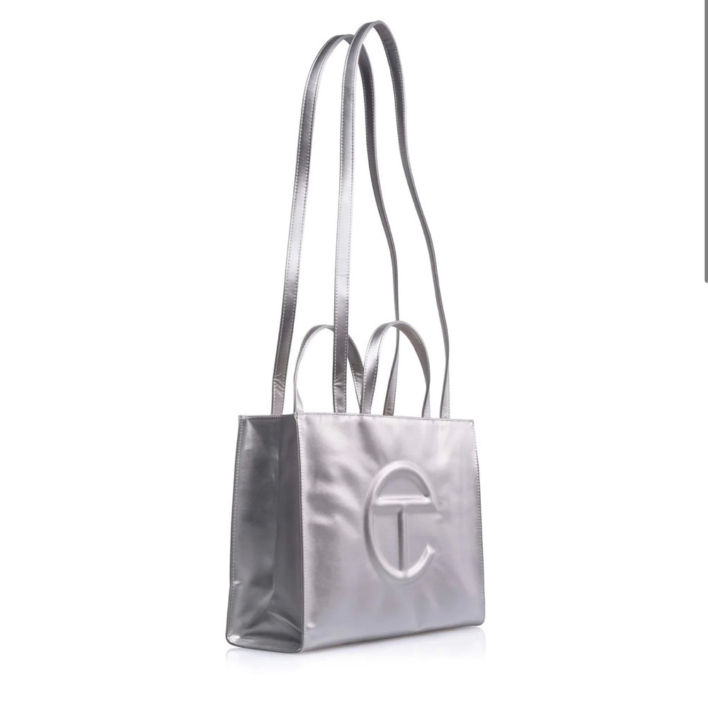 Medium silver Telfar
